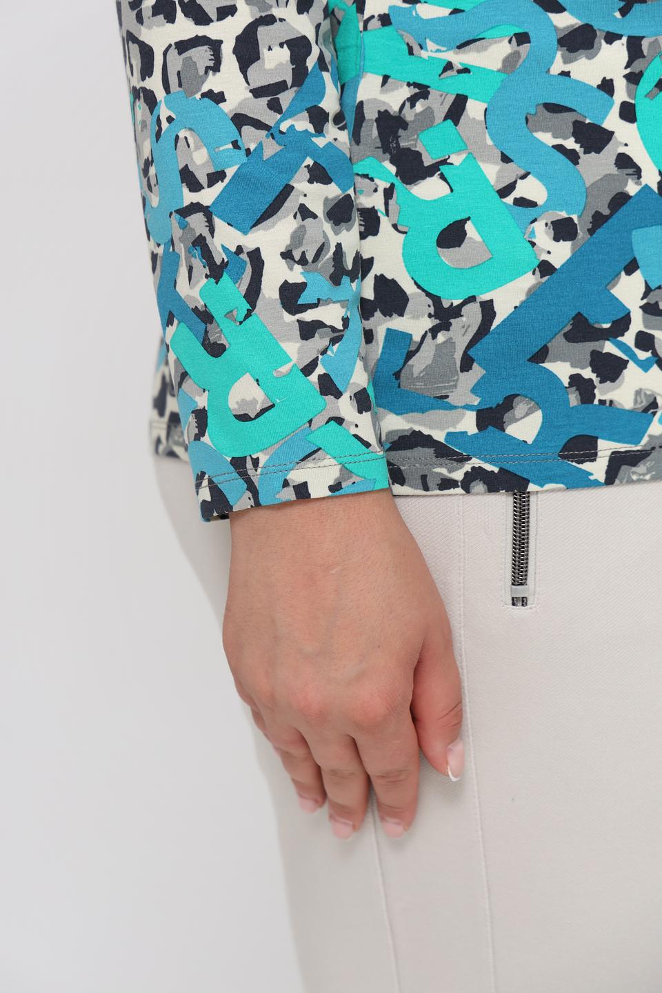 Футболка Barbara Lebek с принтом