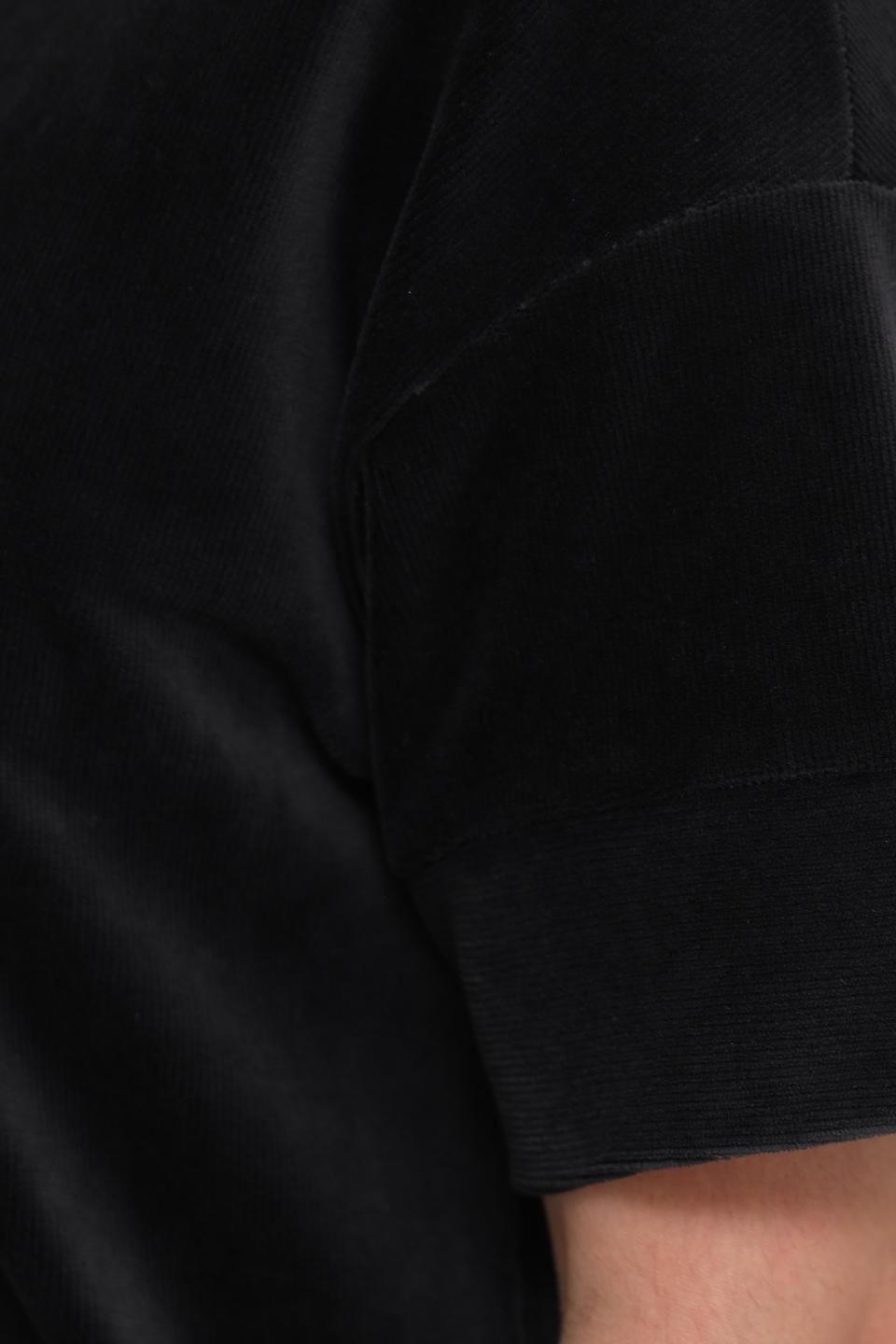 Пуловер Margittes чёрный с коротким рукавом