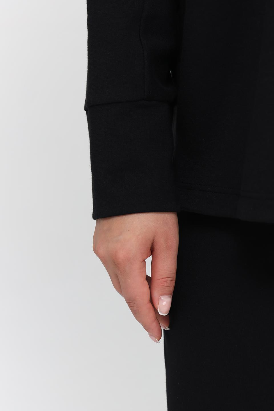 Пуловер Doris Streich с принтом чёрный