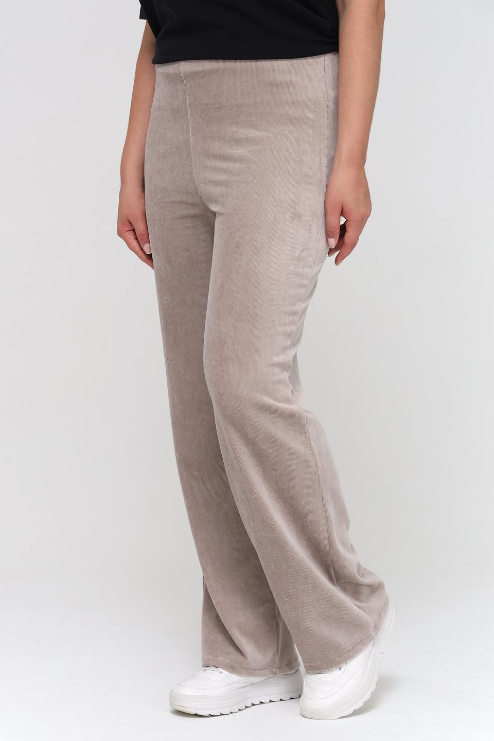 Брюки Margittes вельветовые бежевые