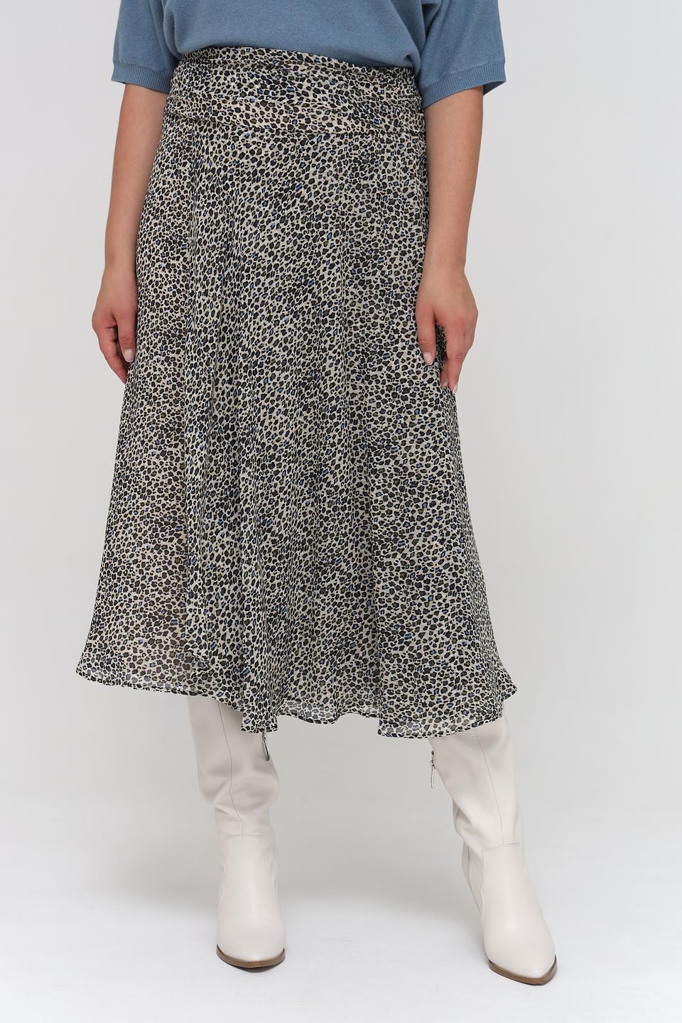 Юбка Luisa Cerano в леопардовый принт