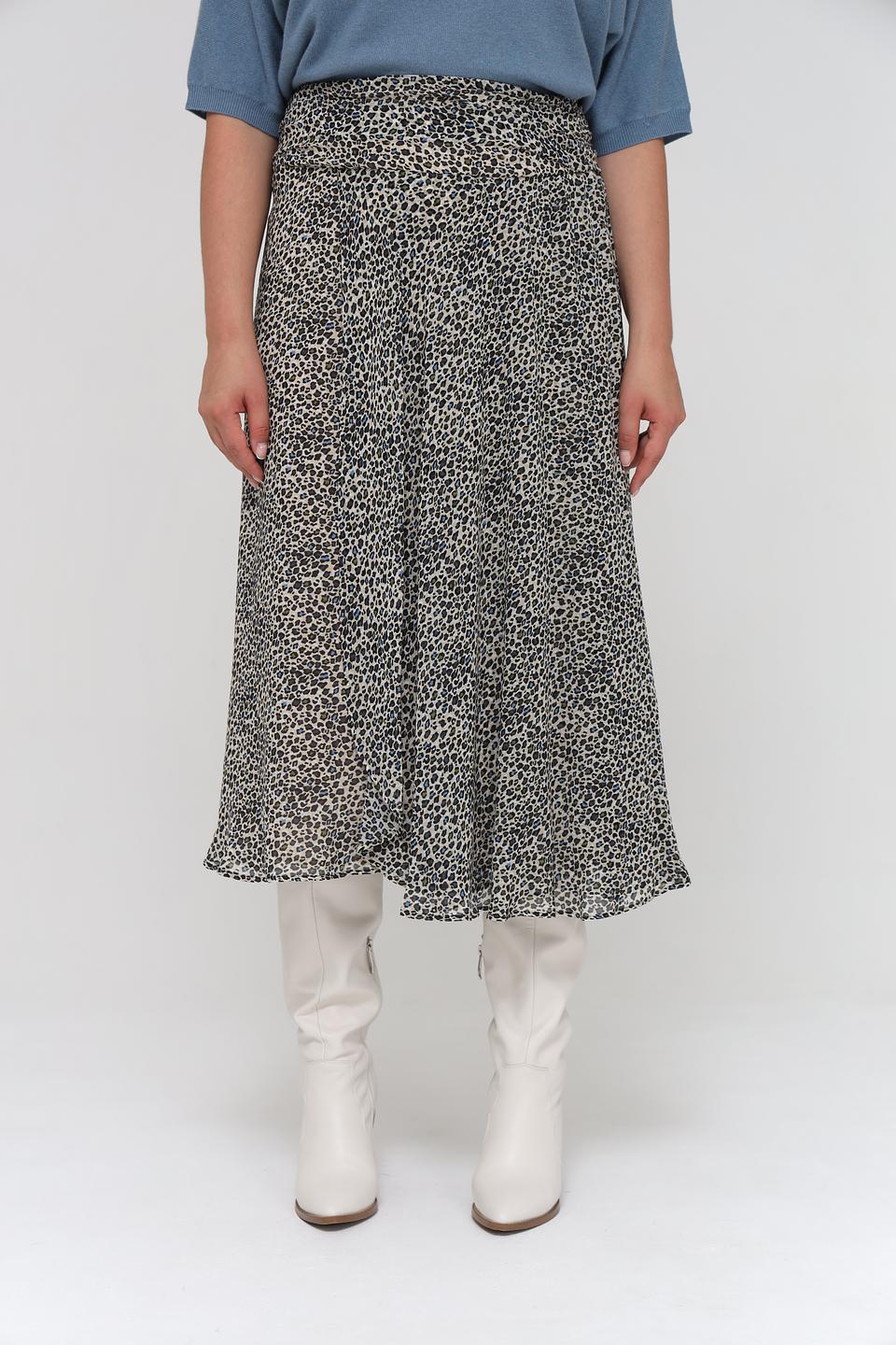 Юбка Luisa Cerano в леопардовый принт