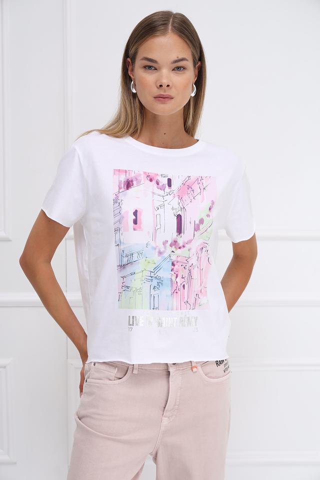 Футболка Monari с принтом