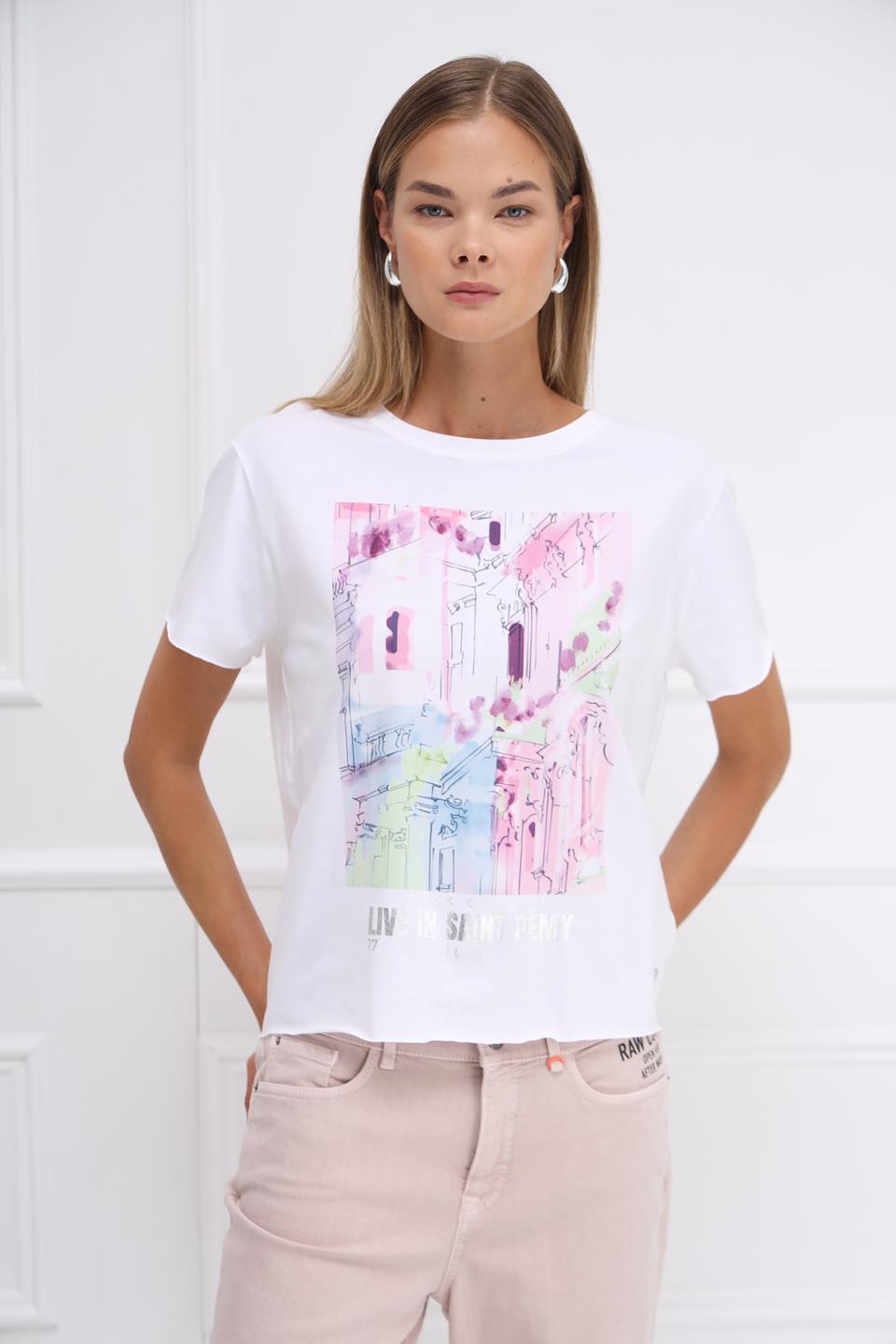 Футболка Monari с принтом