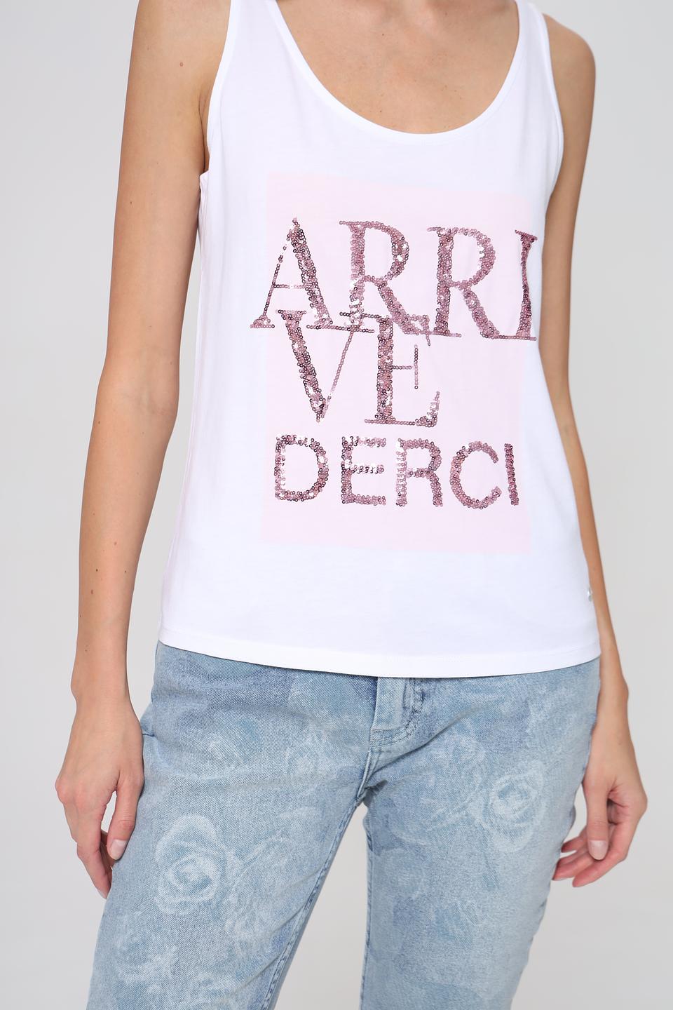 Топ Monari с надписью