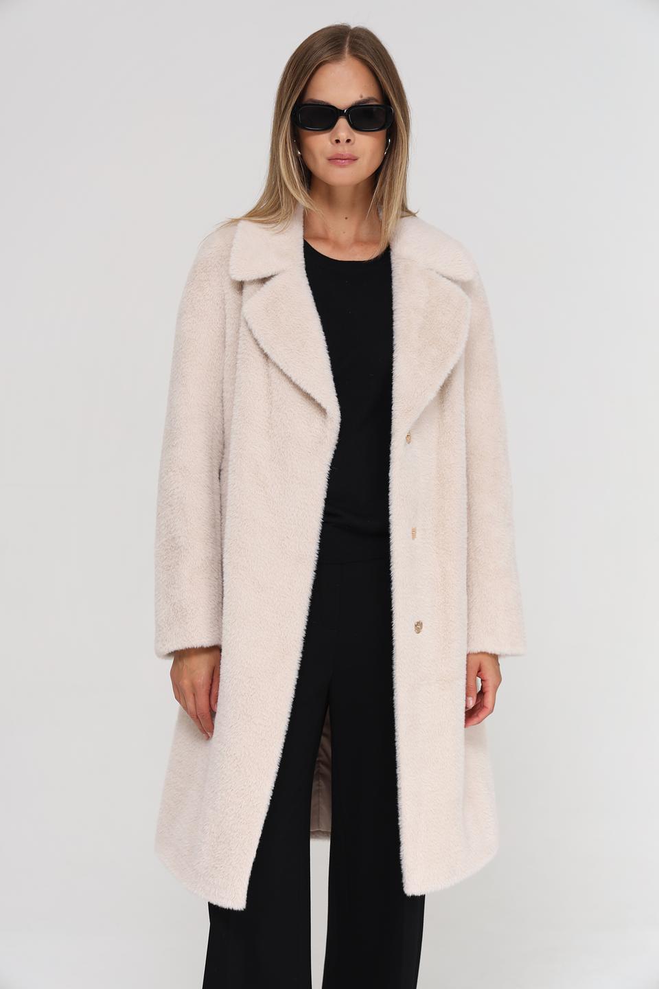 Пальто Electra style бежевое