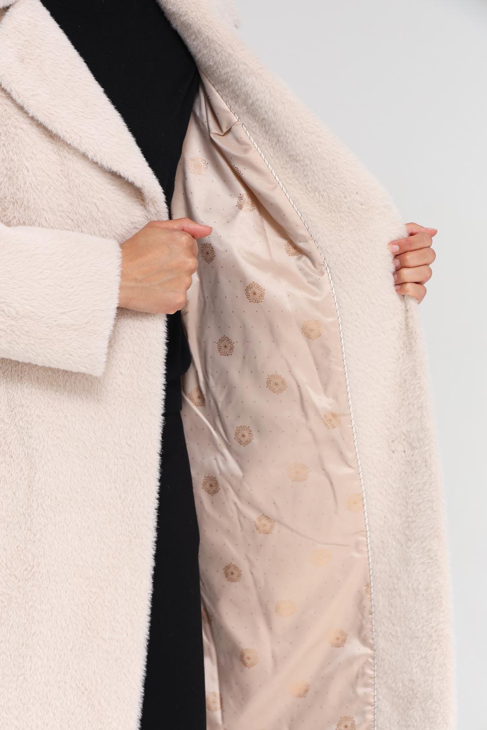 Пальто Electra style бежевое