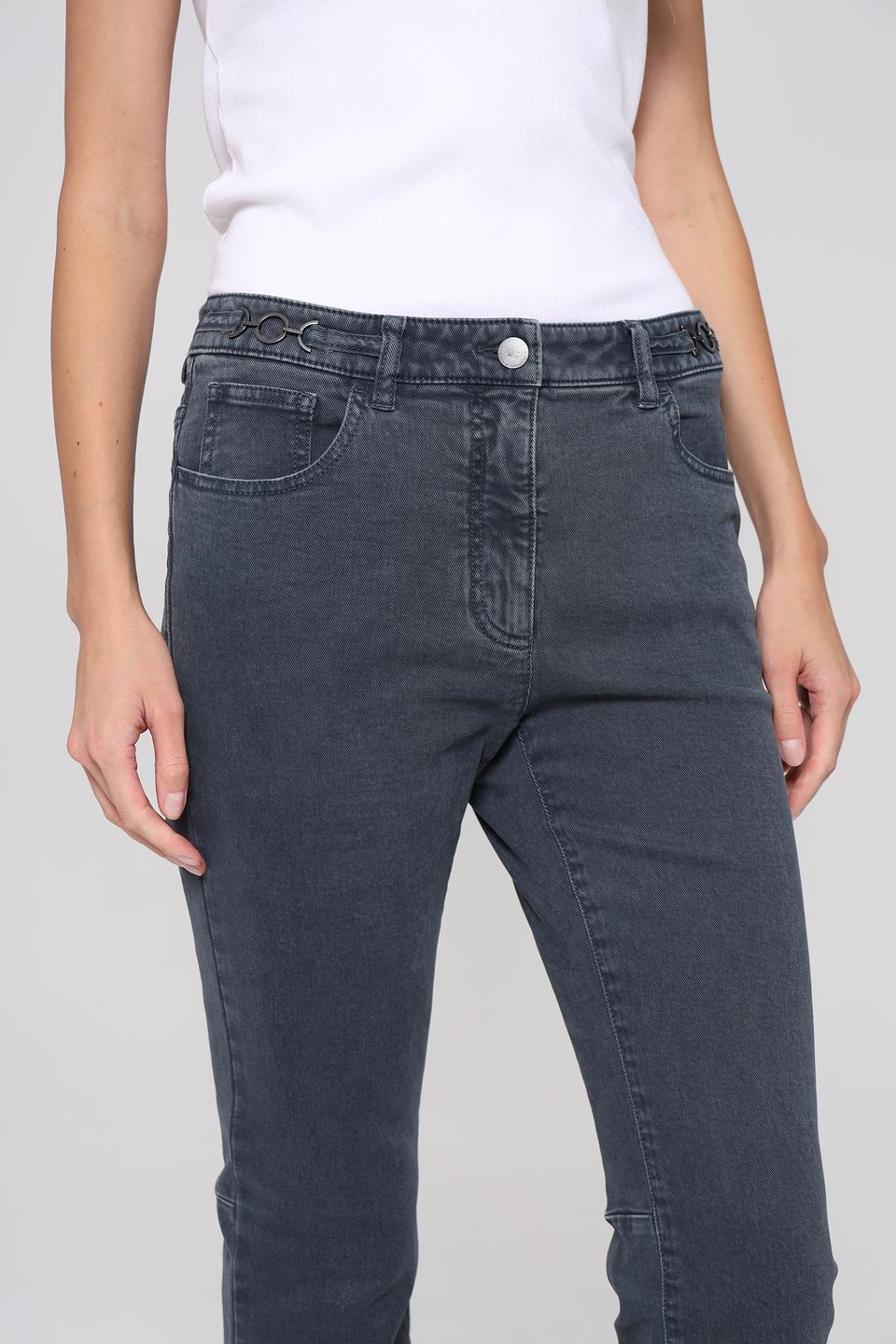 Джинсы Luisa Cerano серые