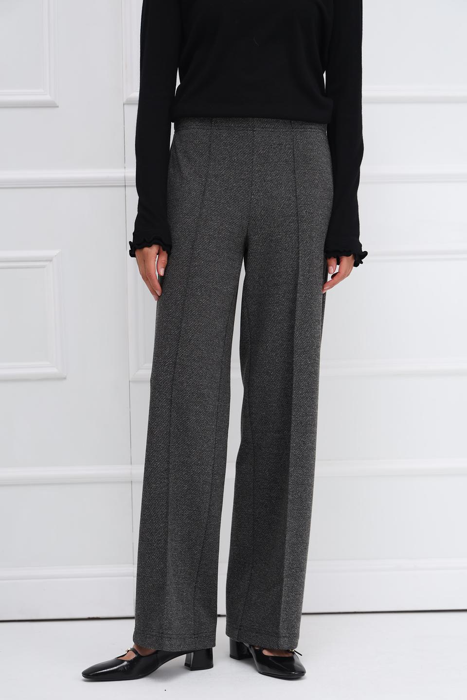 Брюки классические Oui серые