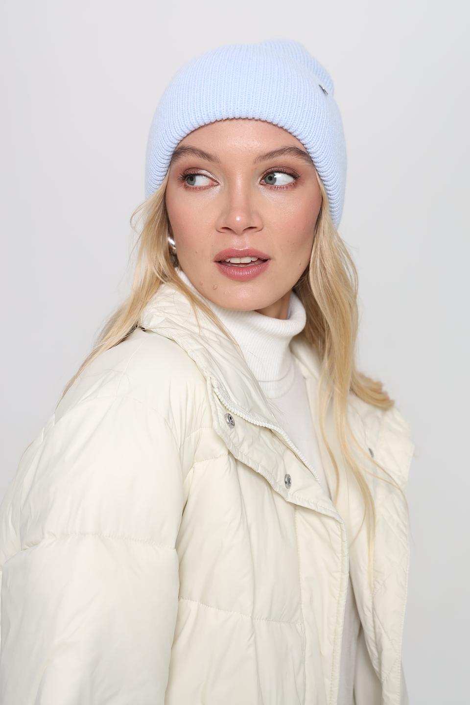 Шапка Adel голубая