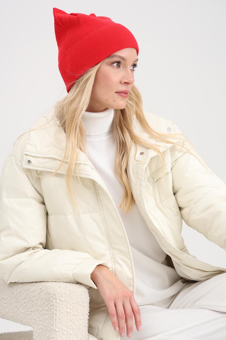 Шапка Adel красная