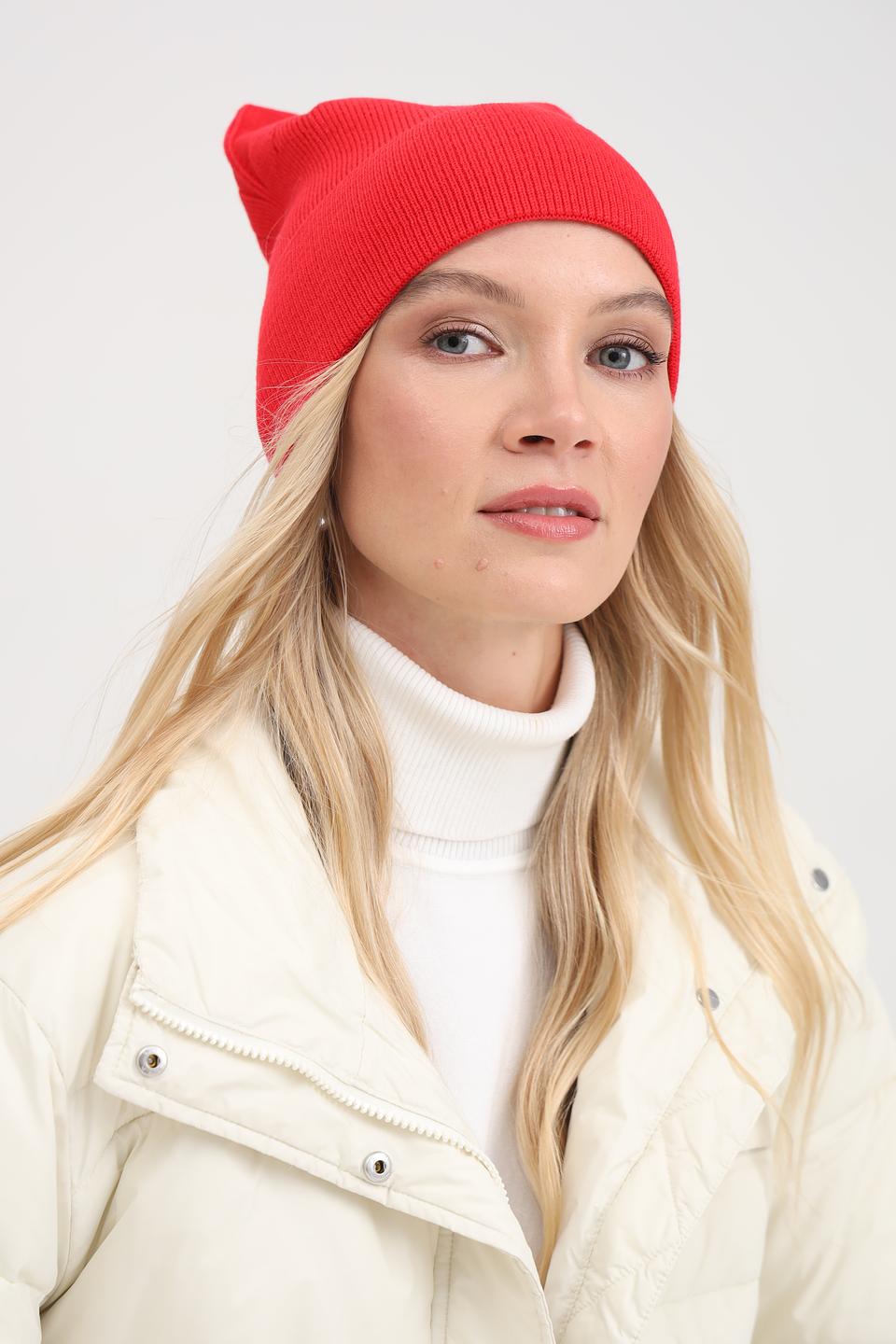 Шапка Adel красная