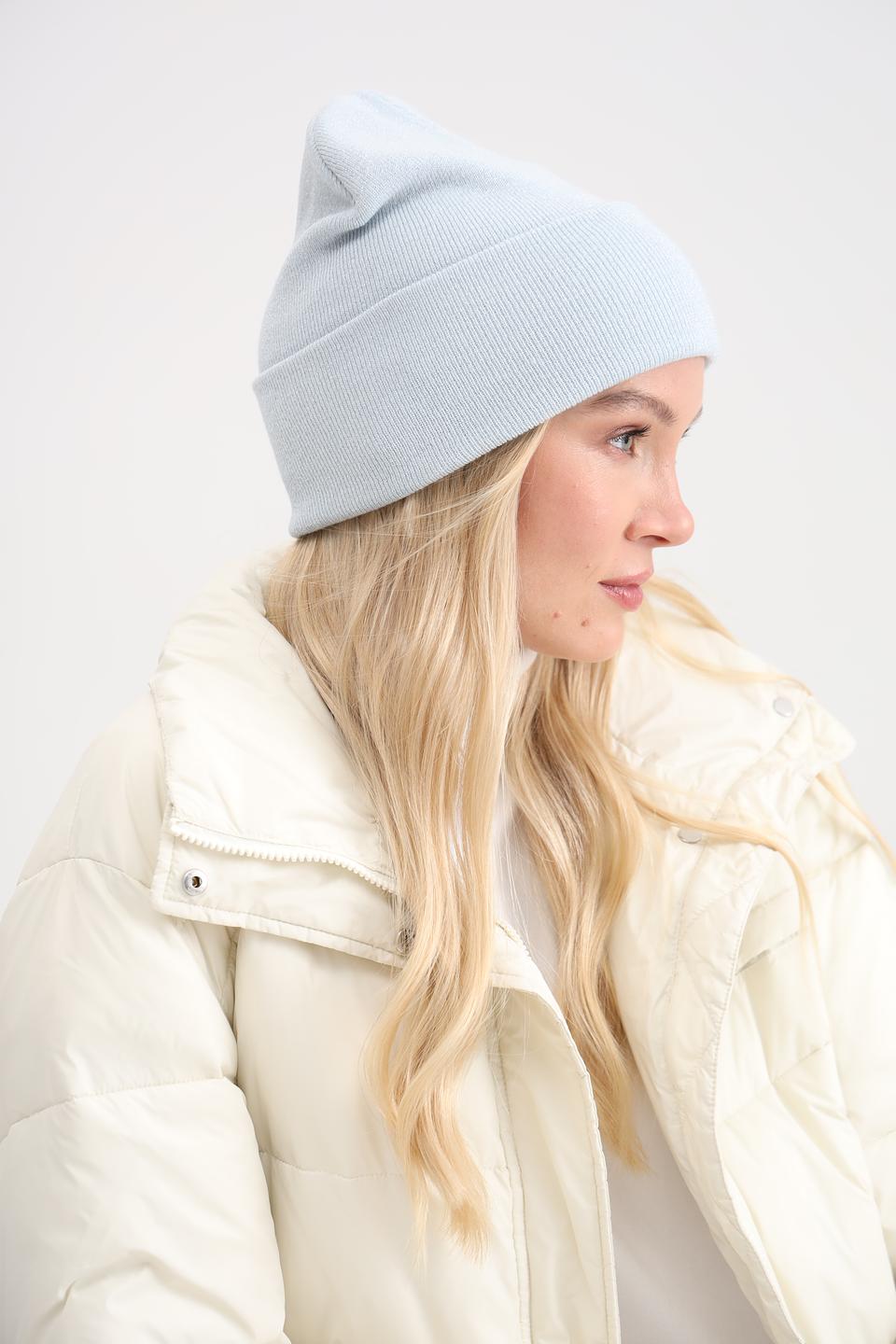 Шапка Adel голубая