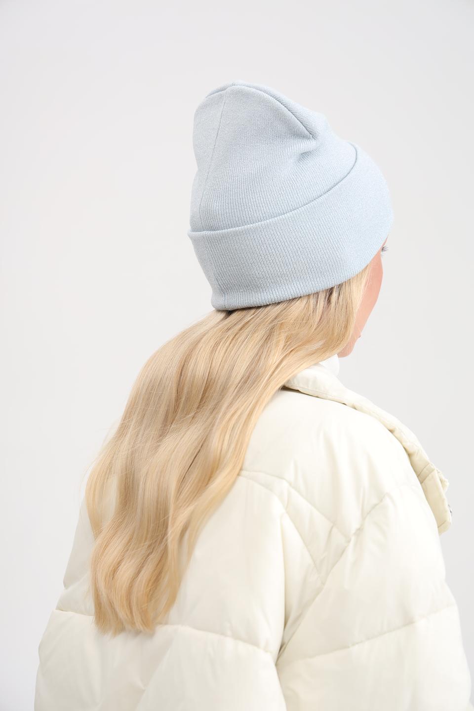 Шапка Adel голубая