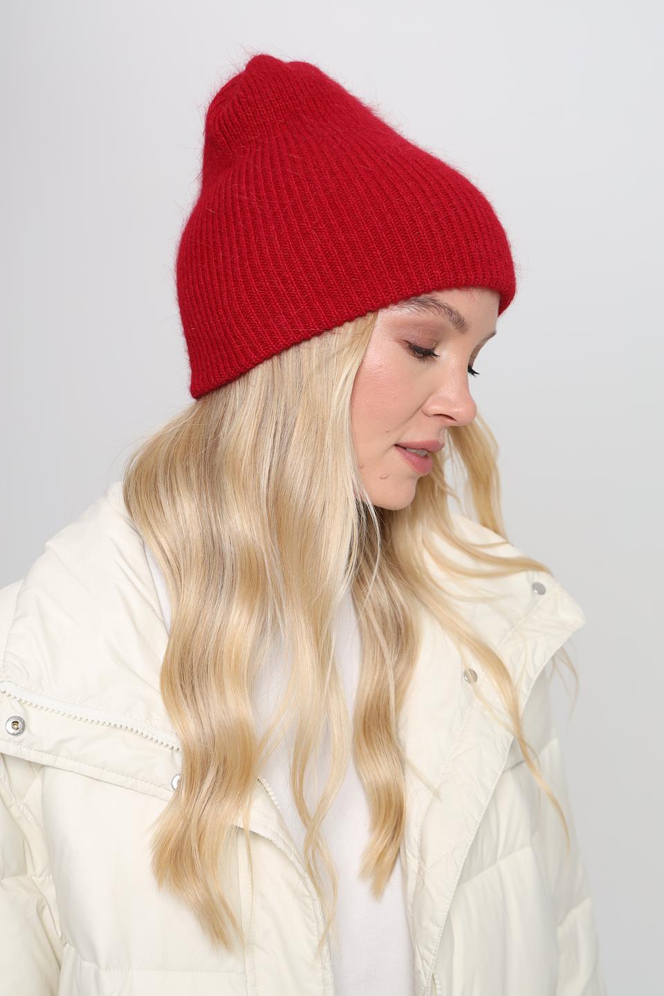 Шапка Adel женская красная