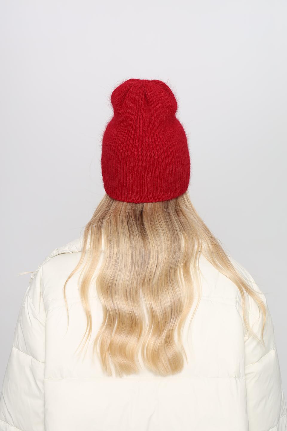 Шапка Adel женская красная