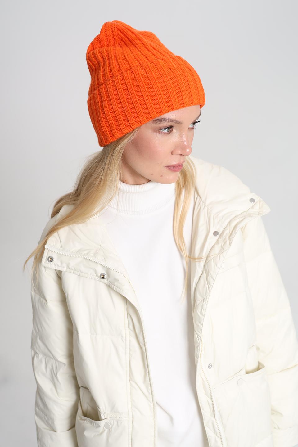 Шапка Adel оранжевая
