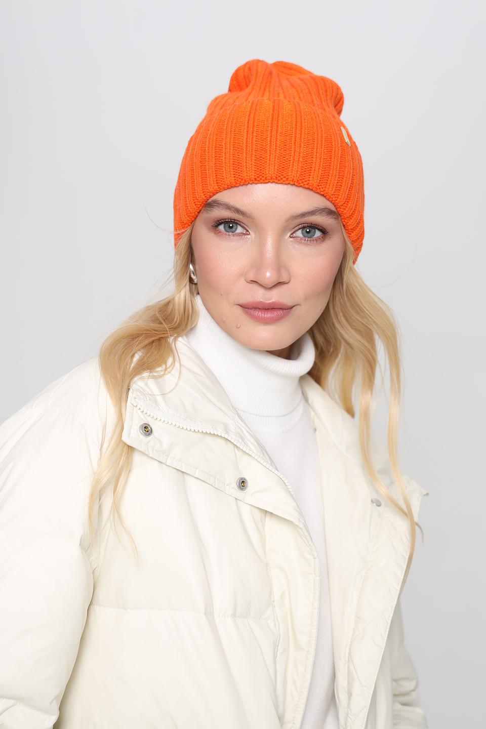 Шапка Adel оранжевая