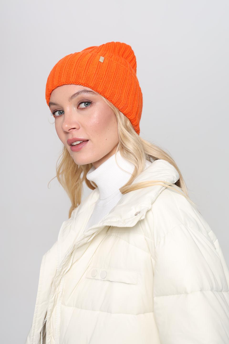 Шапка Adel оранжевая