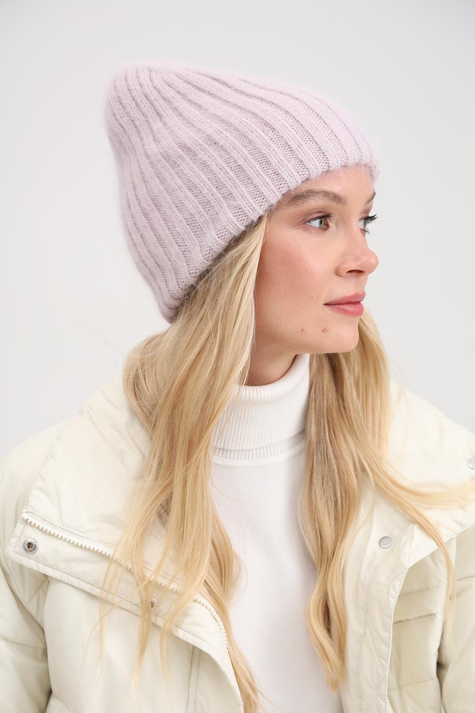 Шапка Adel женская лавандовая