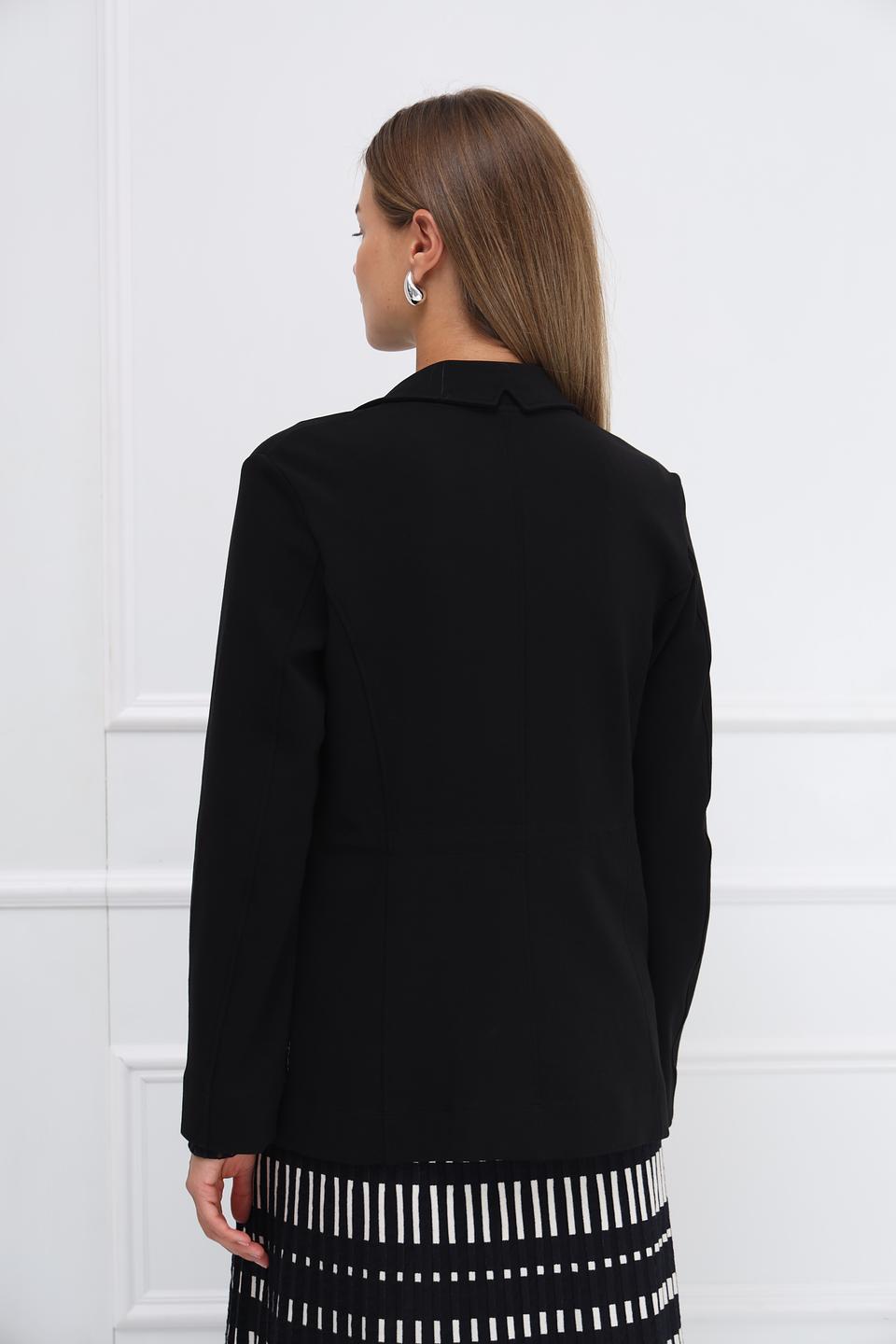 Жакет Marc Cain чёрный приталенный