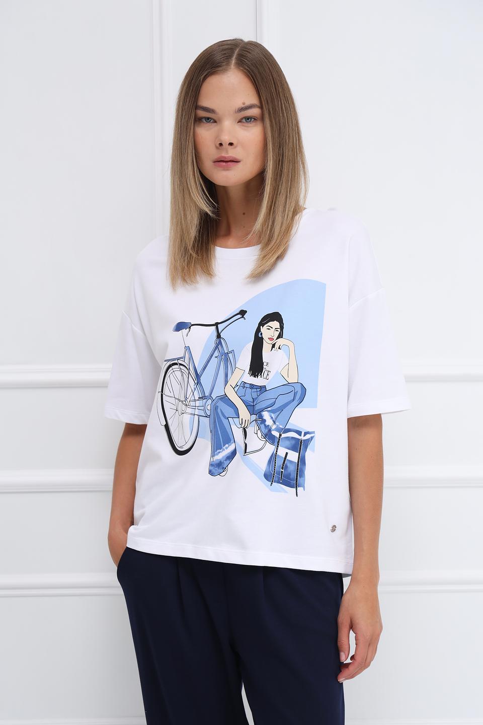 Футболка Monari с принтом