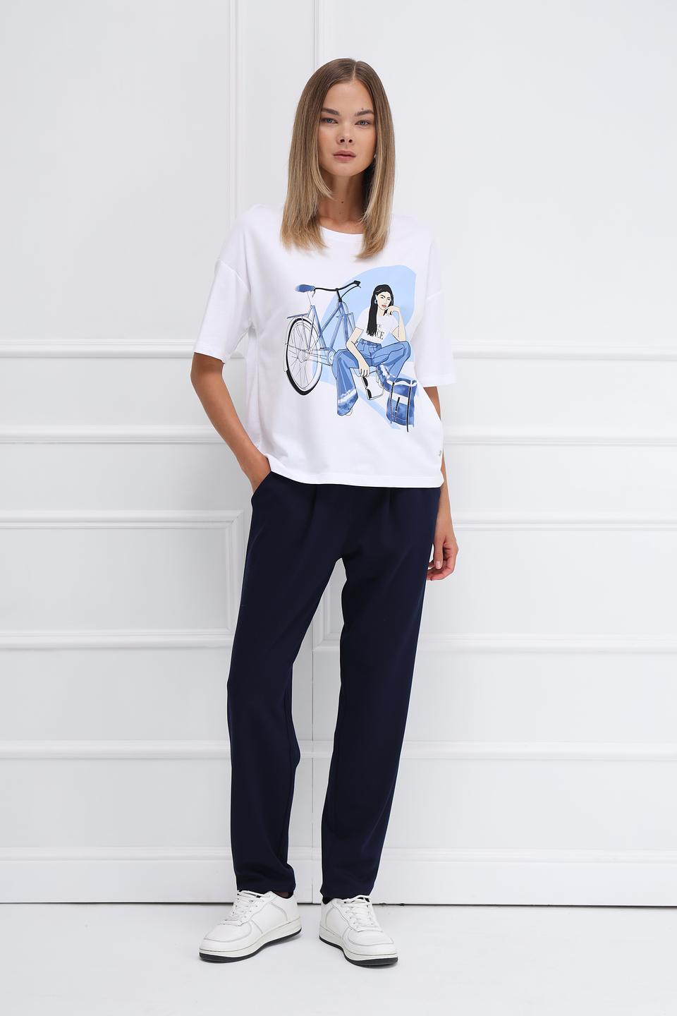 Футболка Monari с принтом