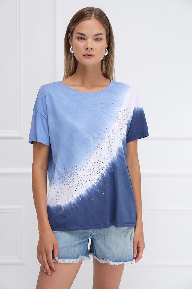 Футболка Monari с кристаллами