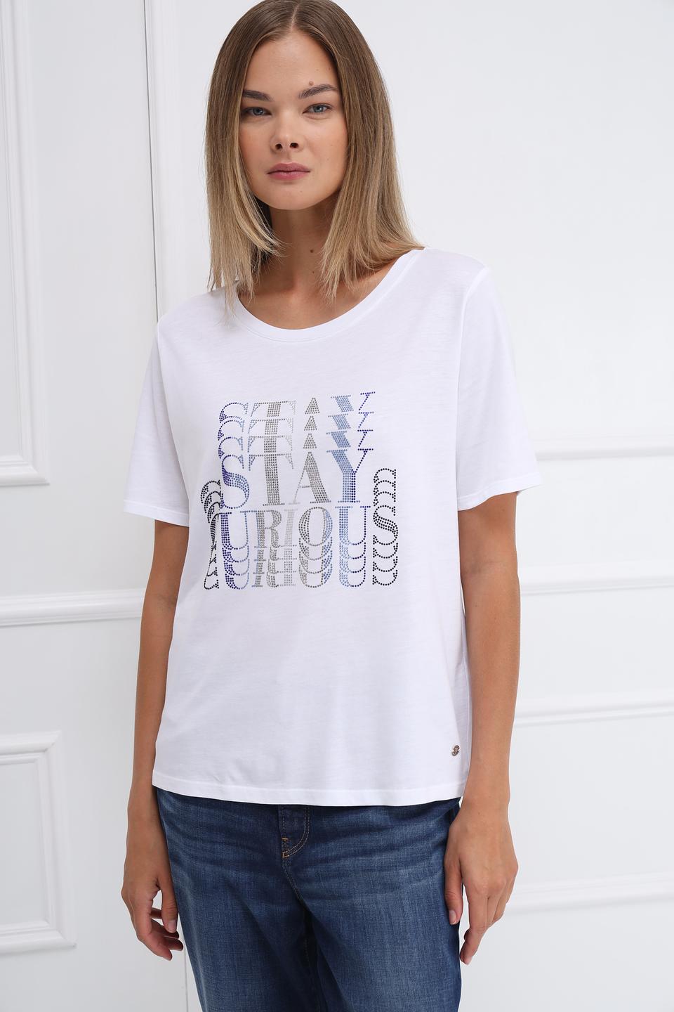 Футболка Monari с принтом Stay Curious