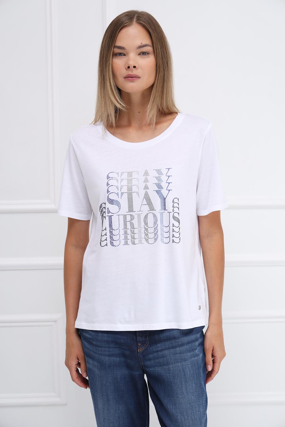 Футболка Monari с принтом Stay Curious