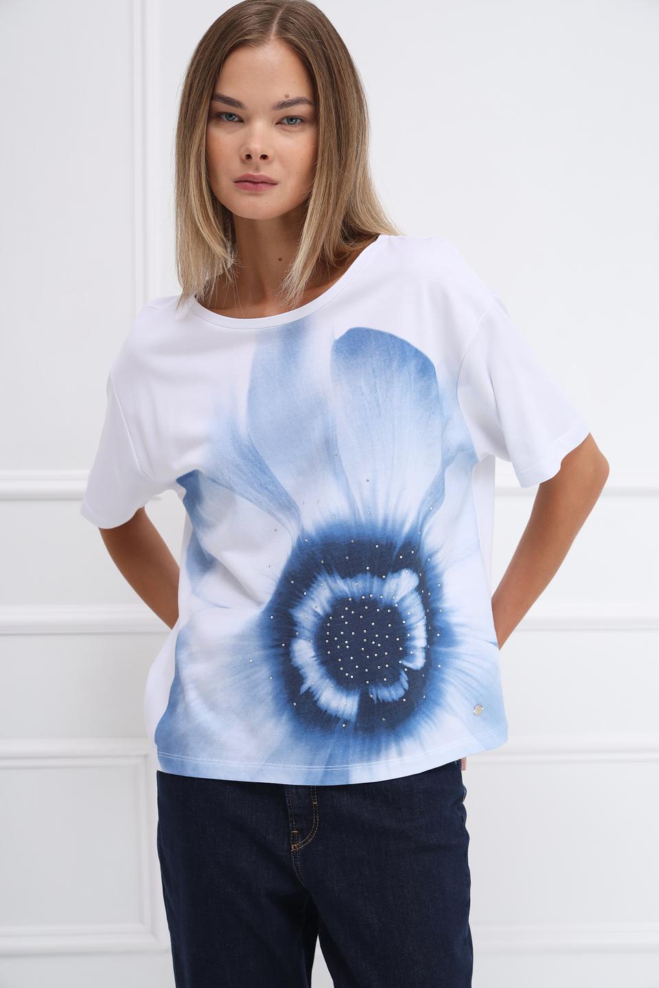 Блуза Monari с цветочным принтом