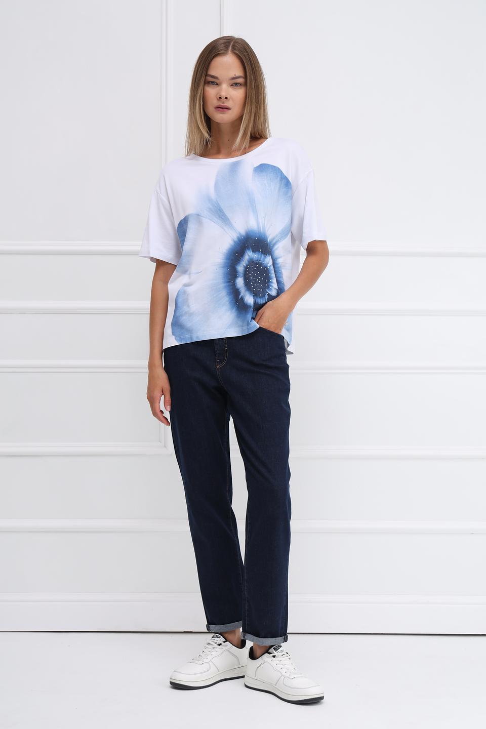 Блуза Monari с цветочным принтом