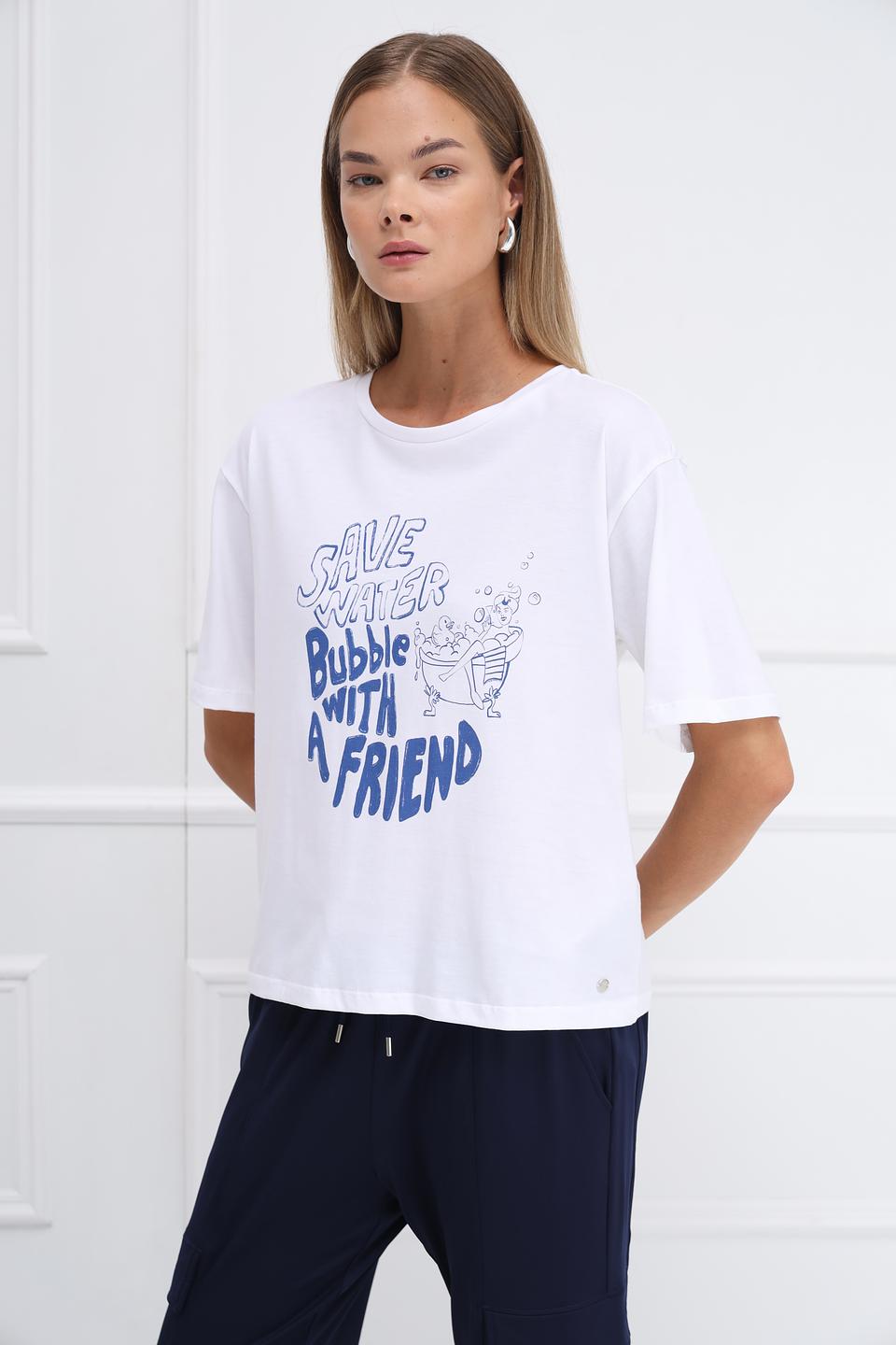 Футболка Monari с принтом