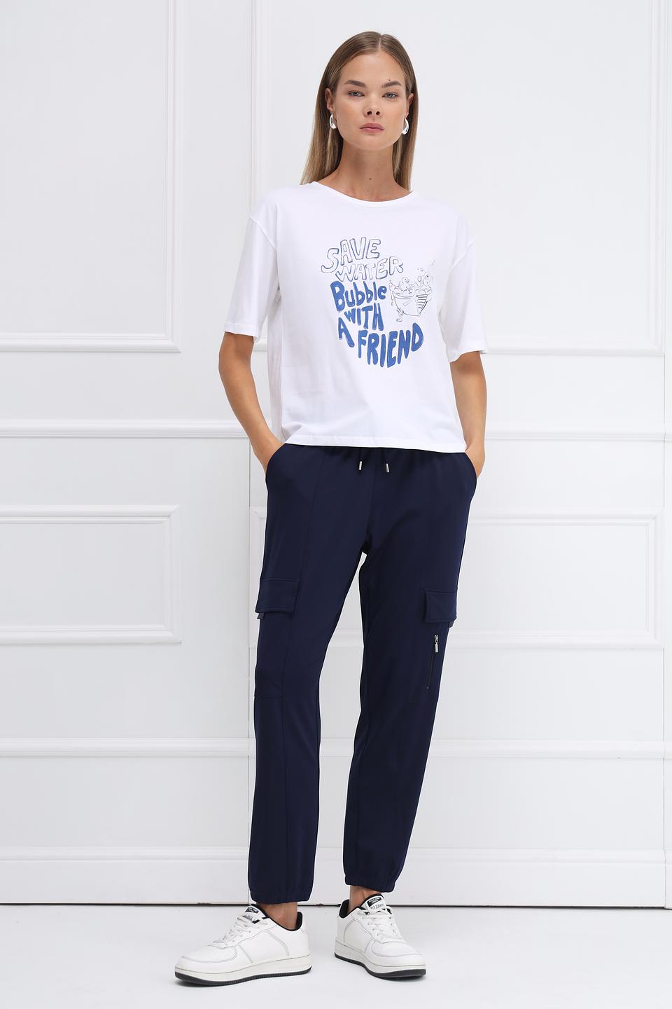 Футболка Monari с принтом