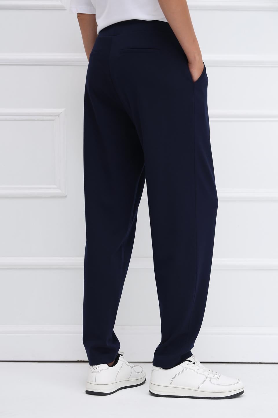 Брюки Monari темно-синие с зауженным низом