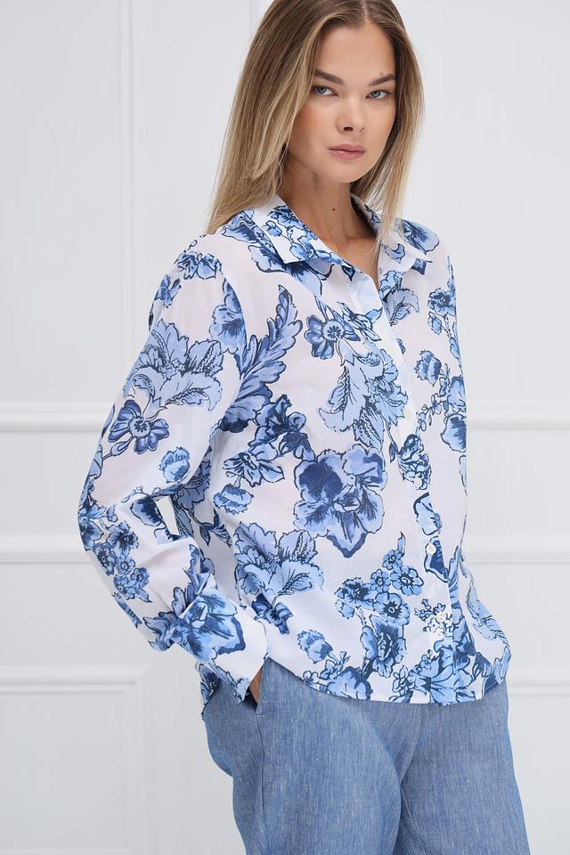 Блуза Monari с цветочным принтом