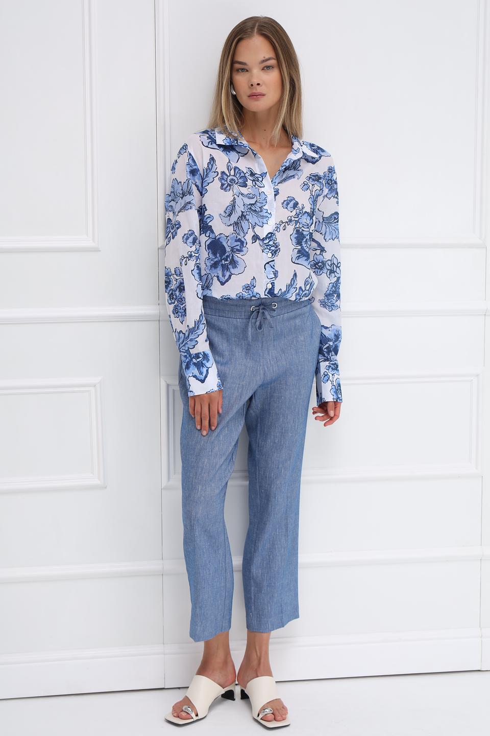 Блуза Monari с цветочным принтом