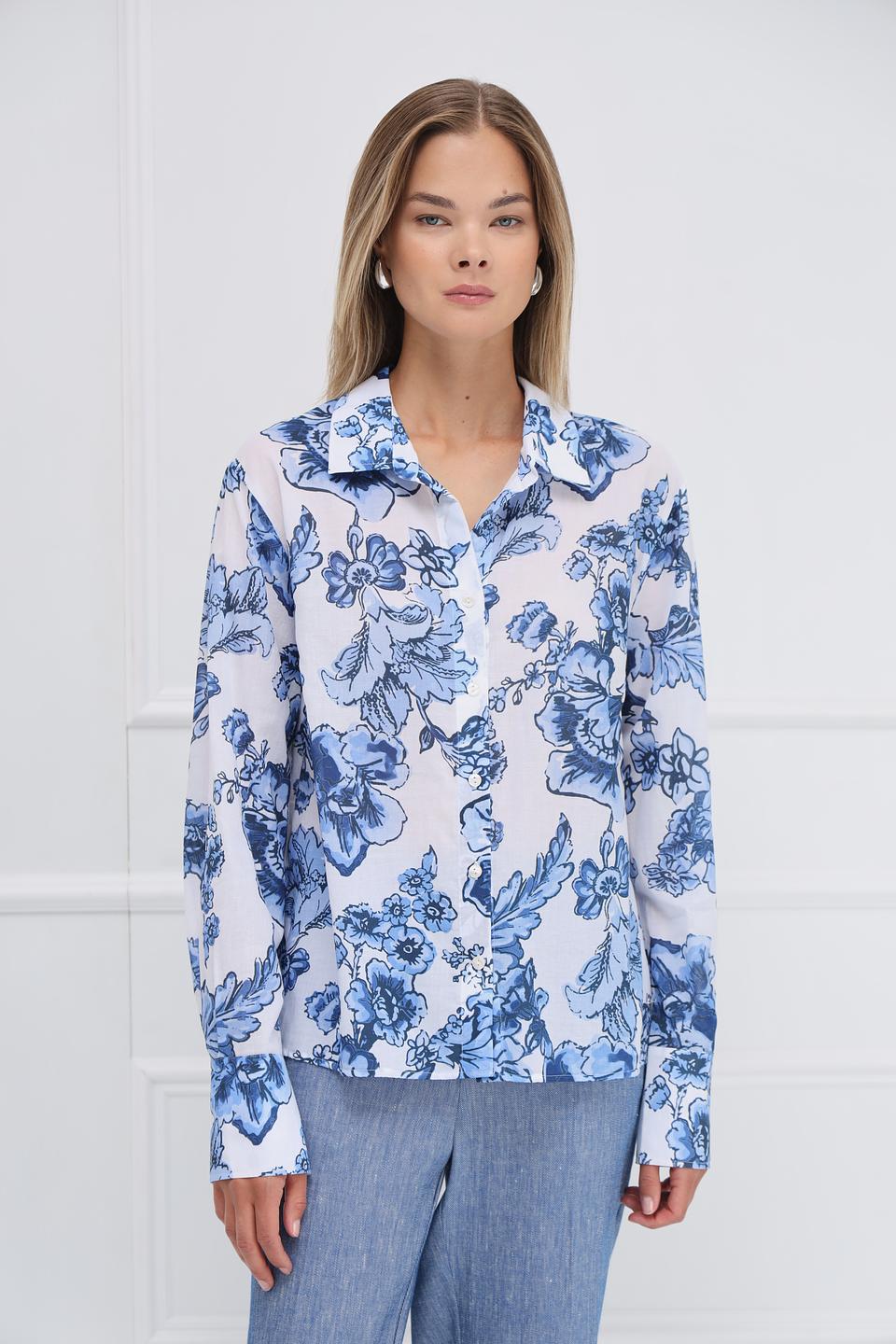 Блуза Monari с цветочным принтом
