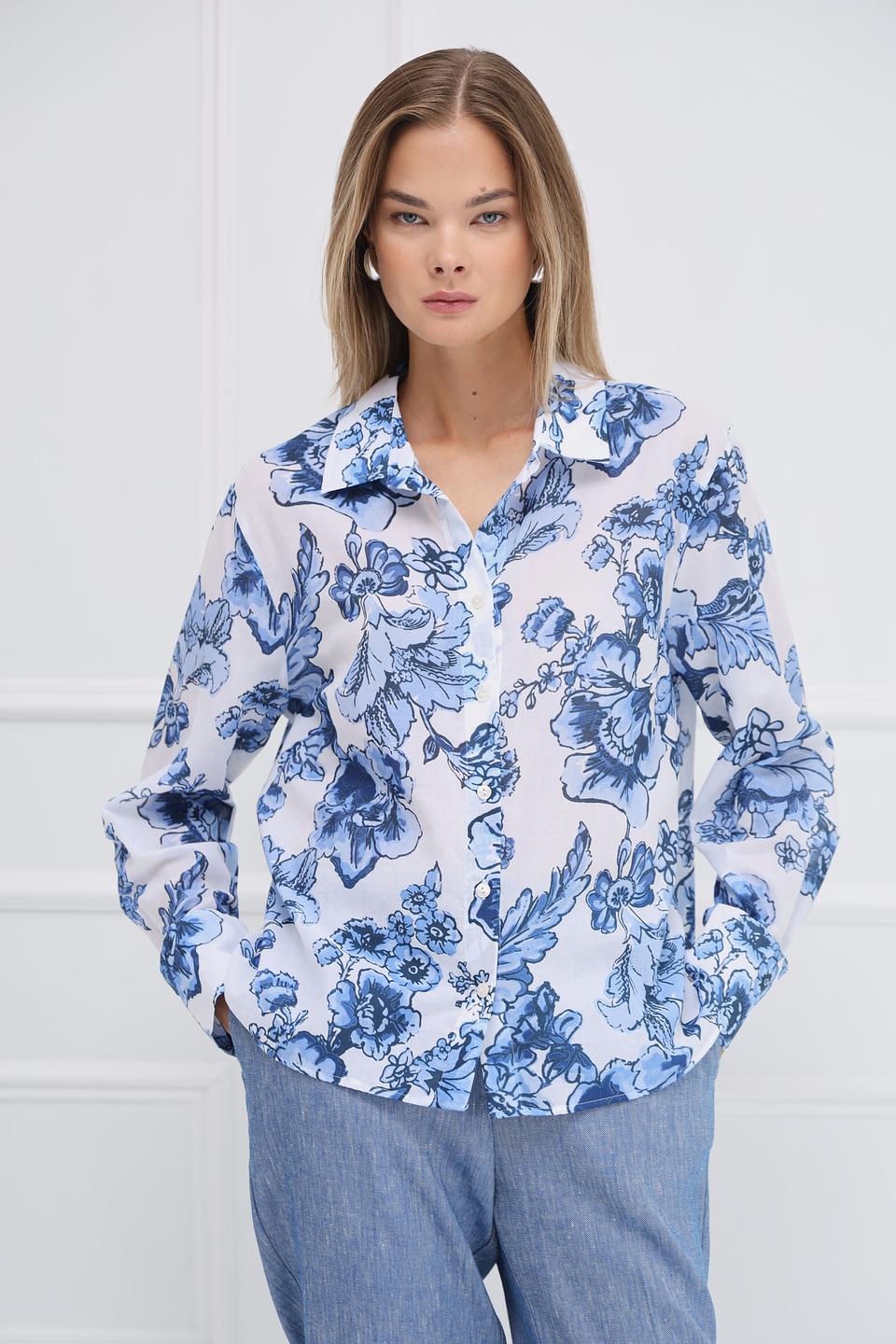 Блуза Monari с цветочным принтом