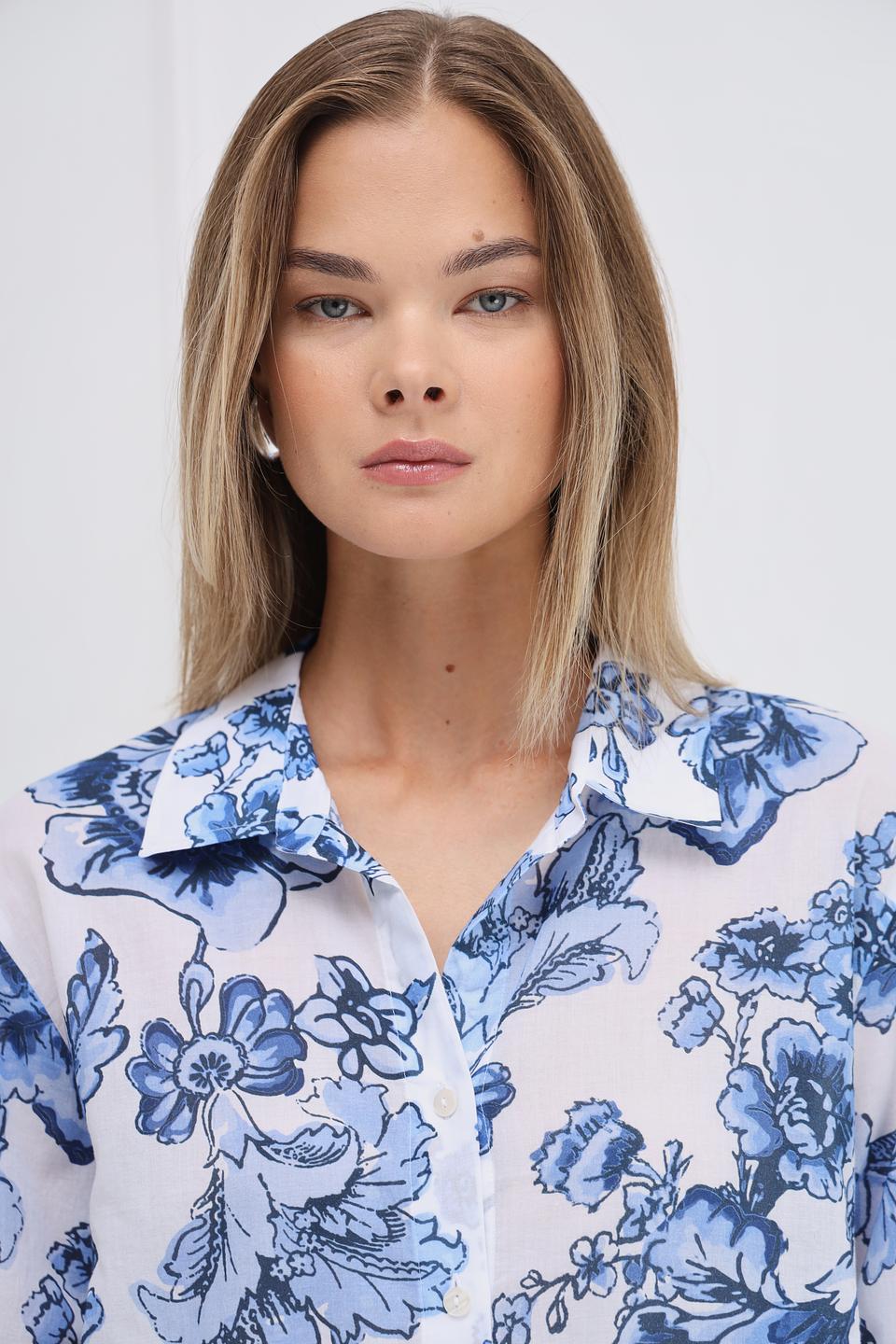 Блуза Monari с цветочным принтом