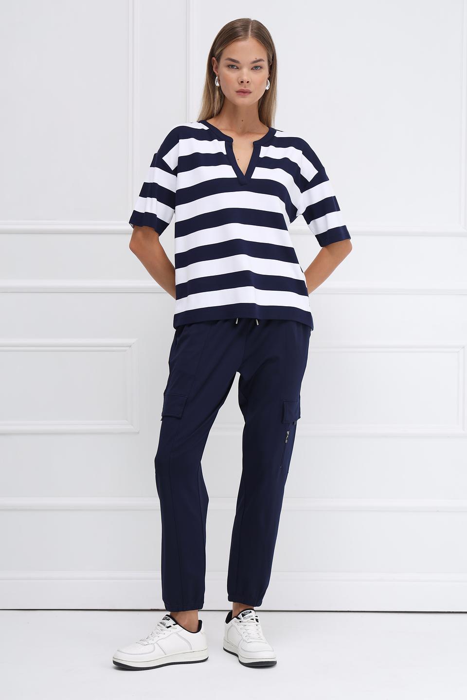 Брюки карго Monari темно-синие