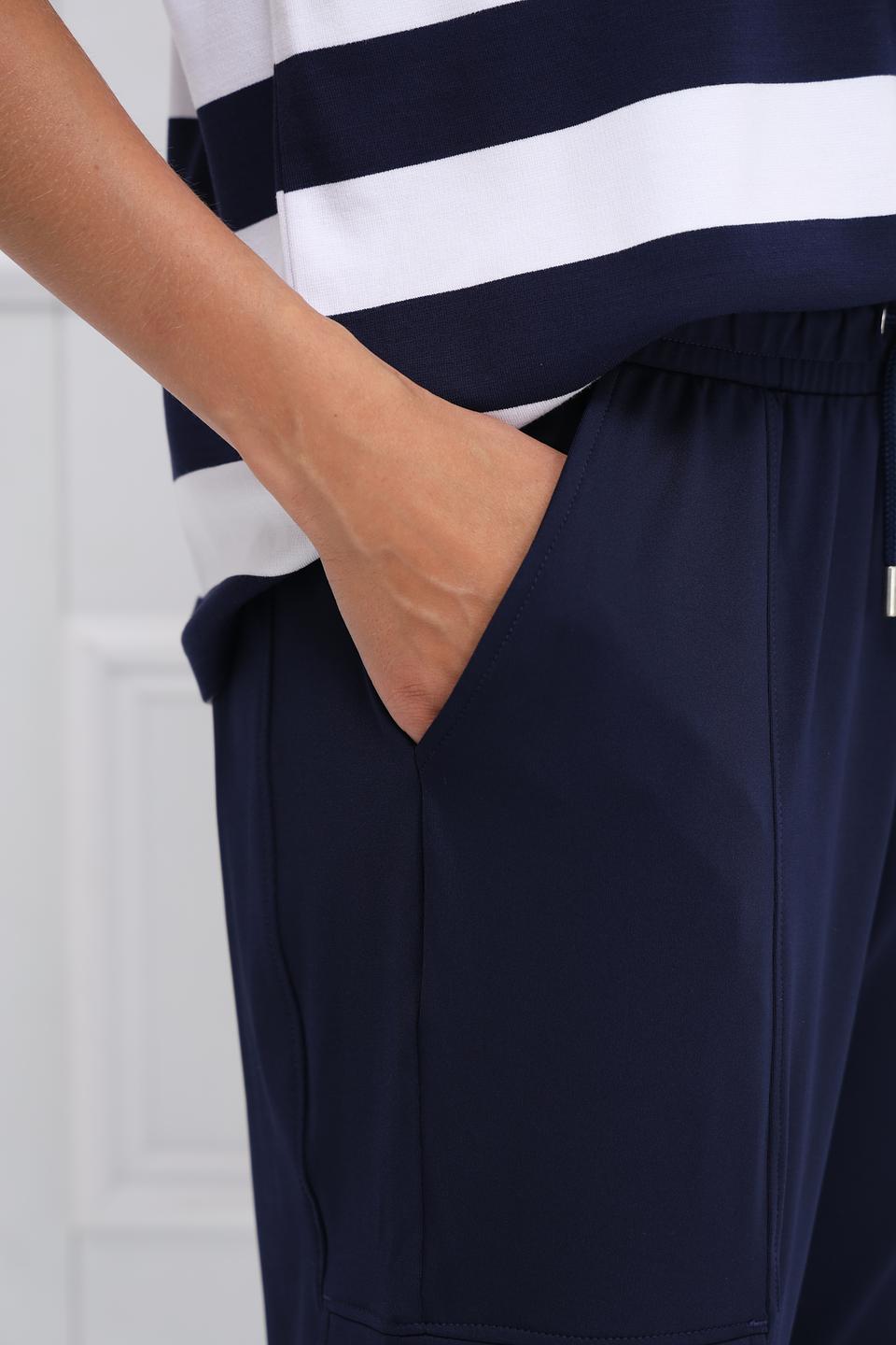 Брюки карго Monari темно-синие