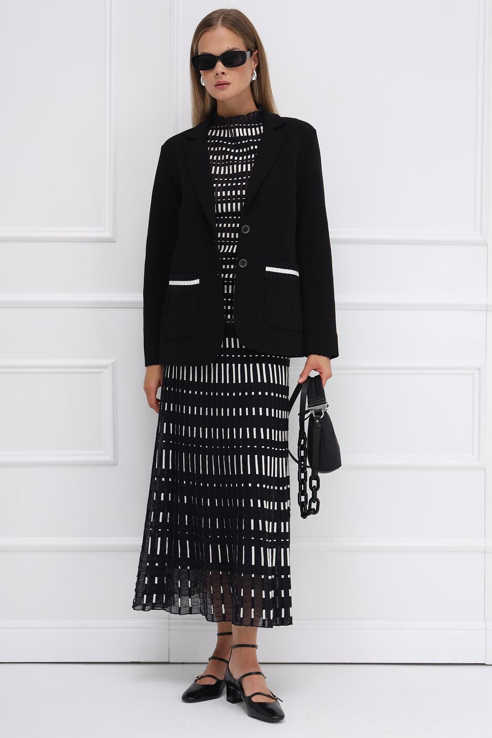 Пуловер Marc Cain в полоску