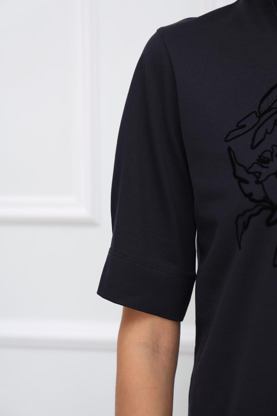 Футболка Marc Cain с цветочным принтом