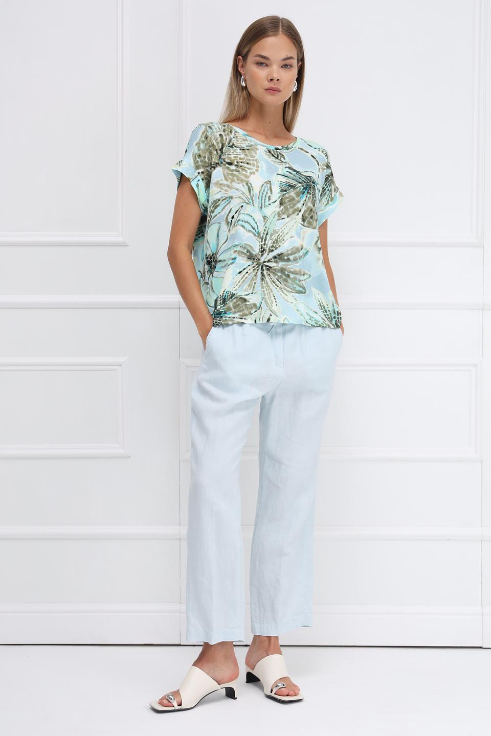 Блуза Monari с цветочным принтом