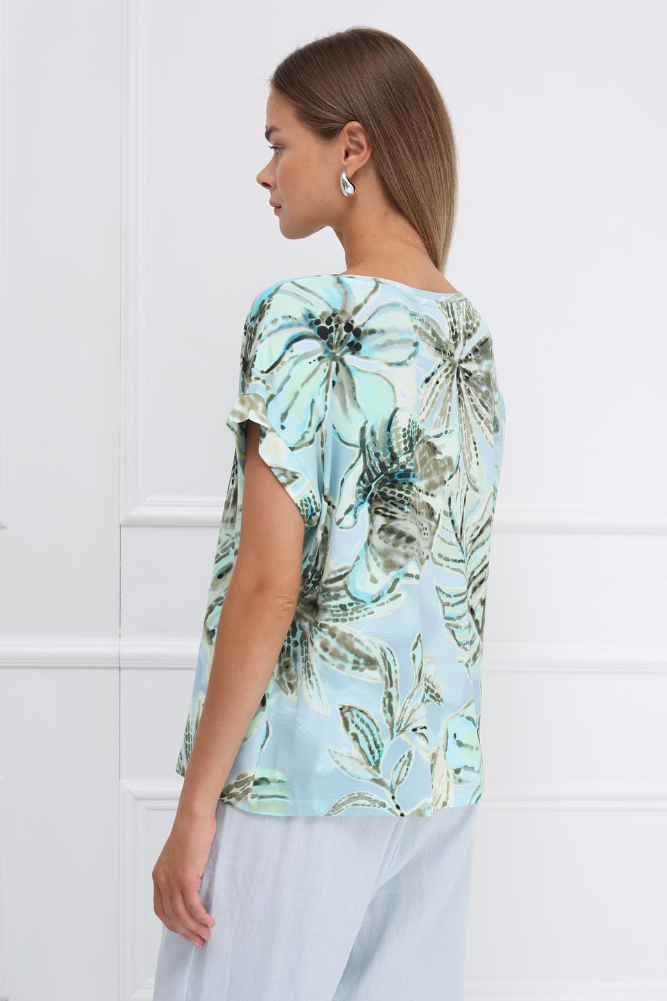 Блуза Monari с цветочным принтом