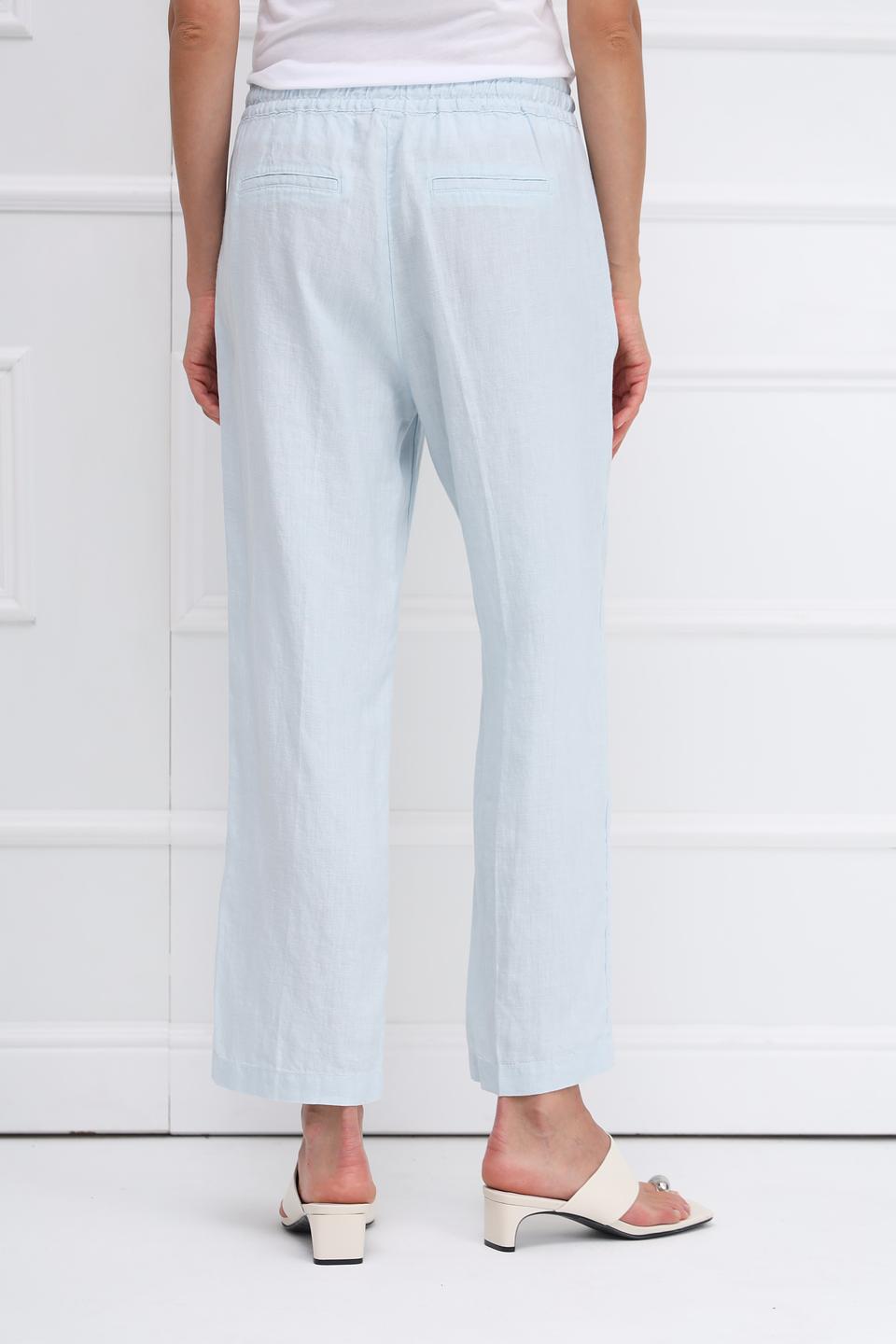 Брюки Monari лен голубой
