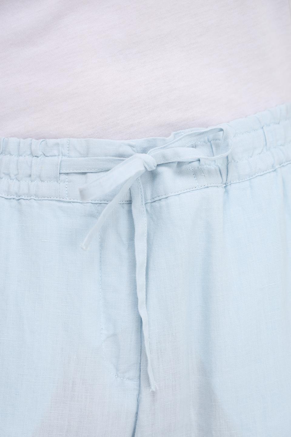 Брюки Monari лен голубой