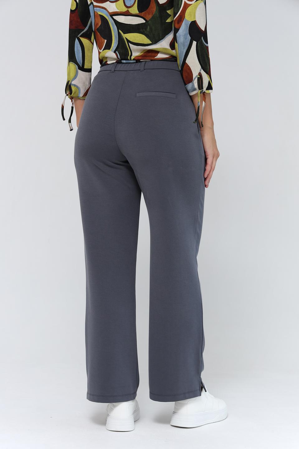 Брюки Lebek серые прямые