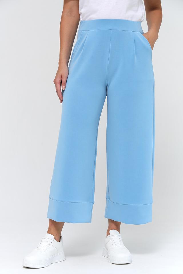 Брюки кюлоты Rich and Royal голубые